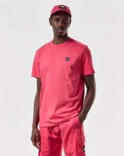 Weekend Offender Garcia T-Shirt Anthurium Pink -Warm Knit Wear Sales TSSS2403 GARCIA ANTHURIUM 6526