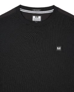 Weekend Offender Garcia T-Shirt Black -Warm Knit Wear Sales TSSS2403 GARCIA BLACK 3038