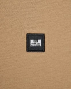 Weekend Offender Garcia T-Shirt Cognac Brown -Warm Knit Wear Sales TSSS2403 GARCIA COGNAC 3025