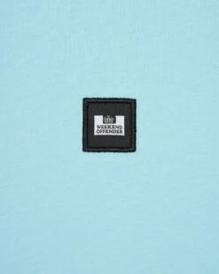 Weekend Offender Garcia T-Shirt Saltwater Blue -Warm Knit Wear Sales TSSS2403 GARCIA SALTWATER 3019