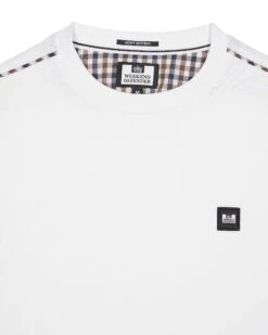 Weekend Offender Manuel T-Shirt White -Warm Knit Wear Sales TSSS2405 MANUEL WHITE 3398