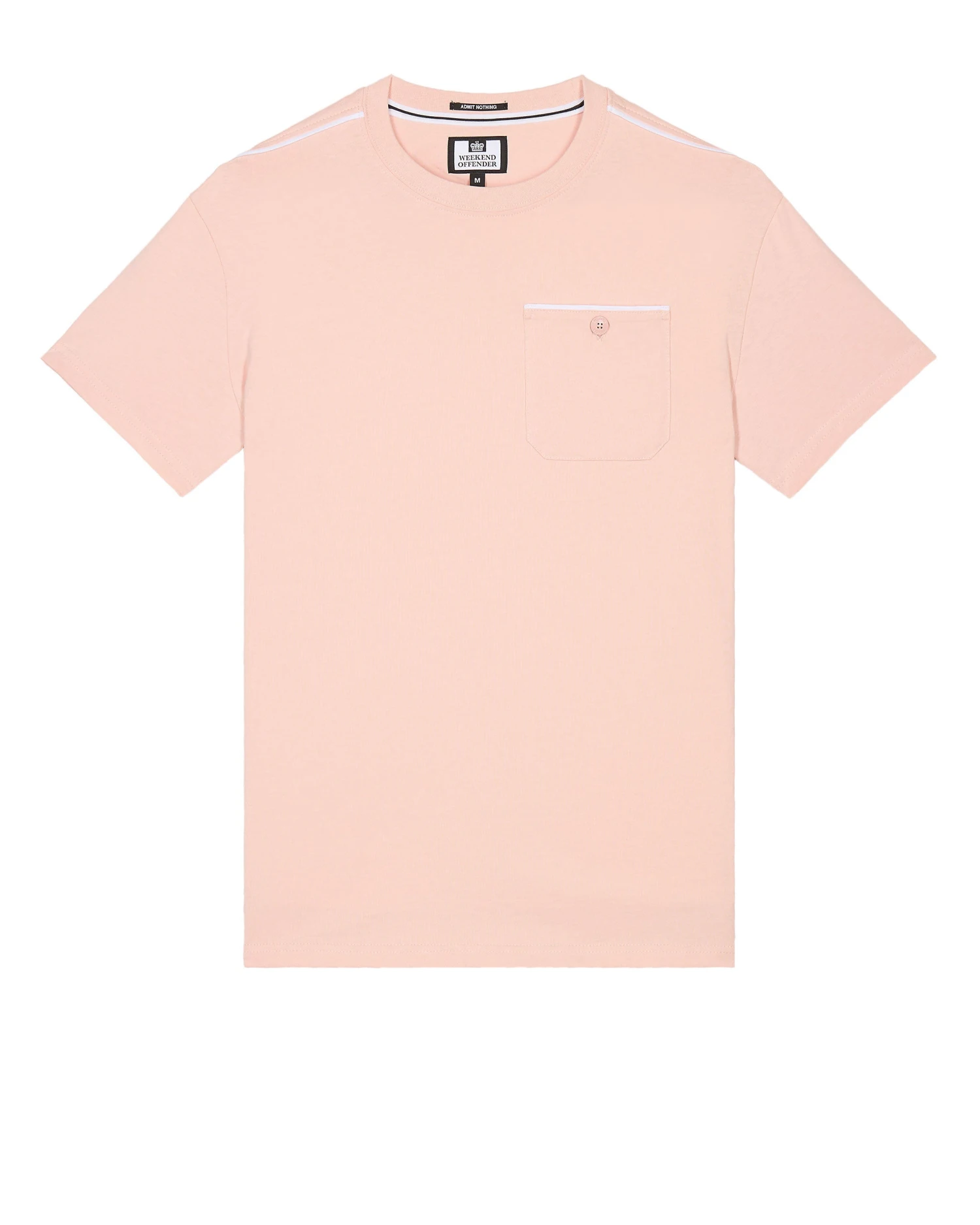 Weekend Offender Kea Pocket T-Shirt Nectar Pink 1 Weekend Offender Kea Pocket T-Shirt Nectar Pink