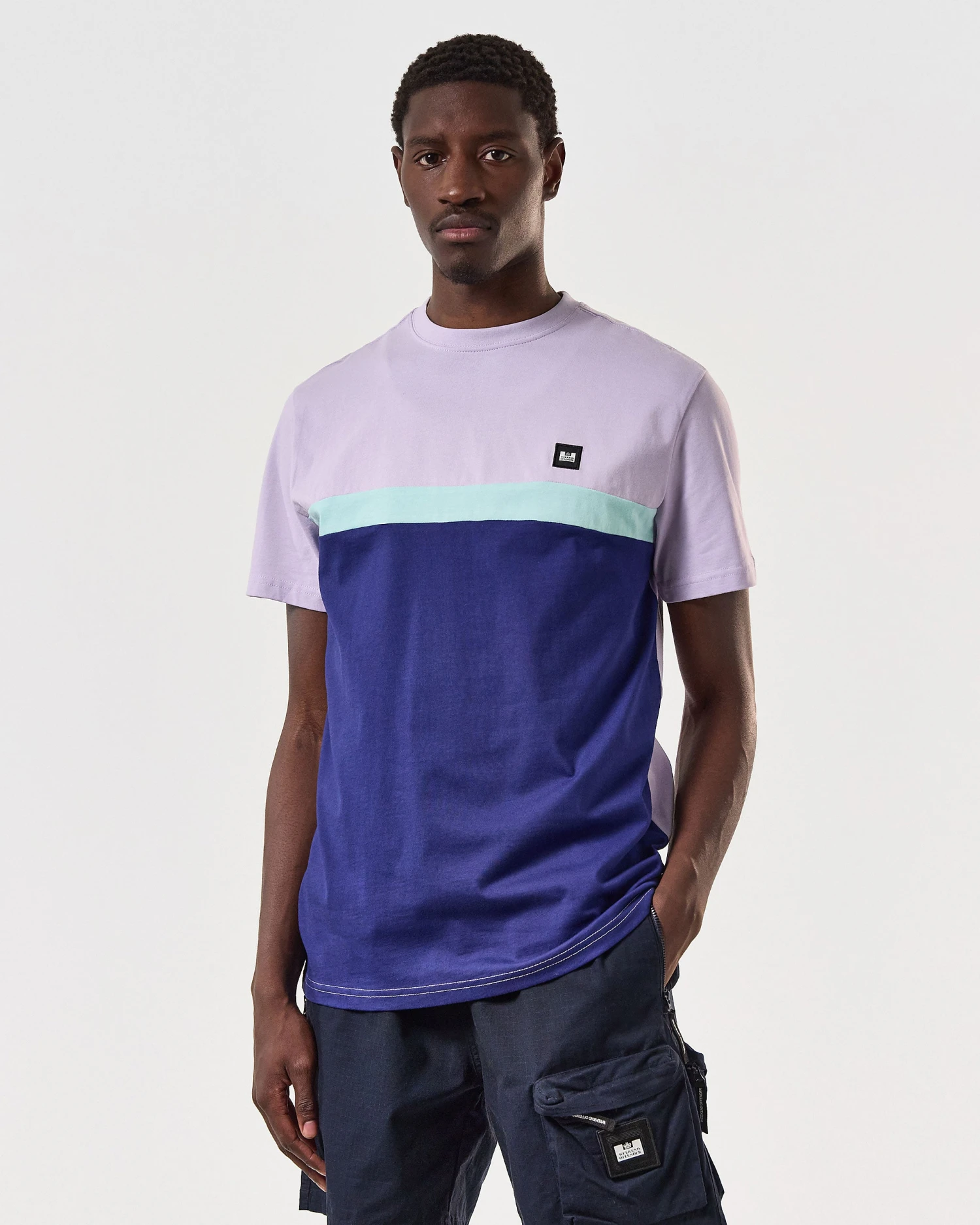 Weekend Offender Murvica T-Shirt Periwinkle 3 Weekend Offender Murvica T-Shirt Periwinkle - Image 3