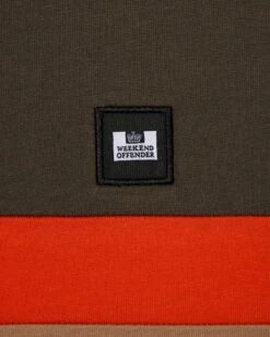 Weekend Offender Murvica T-Shirt Castle Green -Warm Knit Wear Sales TSSS2412 MURVICA CASTLE GREEN 3581