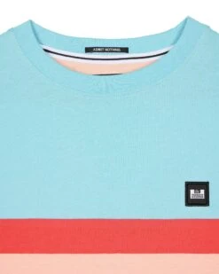 Weekend Offender Murvica T-Shirt Saltwater Blue -Warm Knit Wear Sales TSSS2412 MURVICA NECTAR 7703