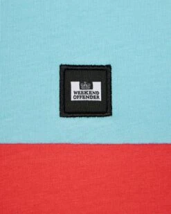 Weekend Offender Murvica T-Shirt Saltwater Blue -Warm Knit Wear Sales TSSS2412 MURVICA NECTAR 7704