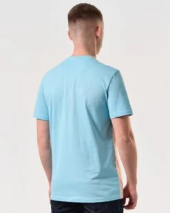 Weekend Offender Murvica T-Shirt Saltwater Blue -Warm Knit Wear Sales TSSS2412 MURVICA SALTWATER 6105 MODEL