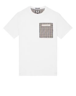 Weekend Offender Gorman Pocket T-Shirt White