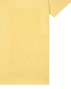 Weekend Offender Ryan T-Shirt Butter Yellow -Warm Knit Wear Sales TSSS2417 RYAN BUTTER 3536
