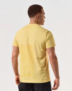 Weekend Offender Ryan T-Shirt Butter Yellow -Warm Knit Wear Sales TSSS2417 RYAN BUTTER 5227 MODEL