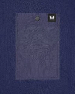 Weekend Offender Tabiti Pocket T-Shirt Bright Navy -Warm Knit Wear Sales TSSS2418 TABITI BRIGHT NAVY 3102