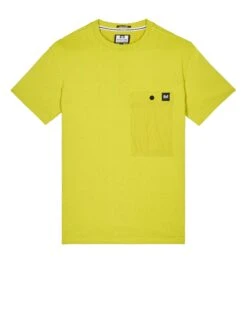 Weekend Offender Tabiti Pocket T-Shirt Limeish Green