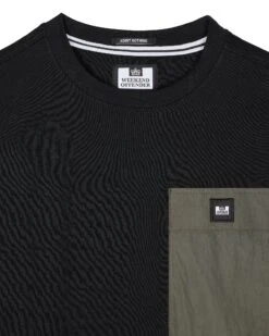 Weekend Offender Stiniva T-Shirt Black -Warm Knit Wear Sales TSSS2419 STINIVA BLACK 11827