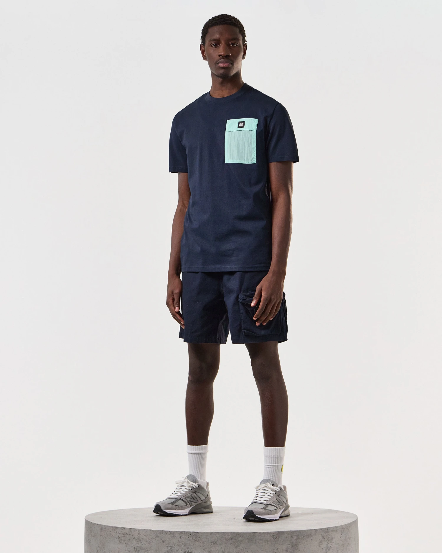 Weekend Offender Stiniva T-Shirt Navy 2 Weekend Offender Stiniva T-Shirt Navy - Image 2