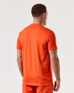 Weekend Offender Tabiti Pocket T-Shirt Pure Orange -Warm Knit Wear Sales TSSS2419 STINIVA PURE ORANGE 5343 MODEL