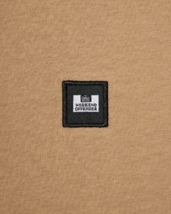 Weekend Offender Diaz T-Shirt Cognac Brown -Warm Knit Wear Sales TSSS2420 DIAZ COGNAC 3123