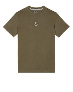 Weekend Offender Smile Graphic T-Shirt Castle Green