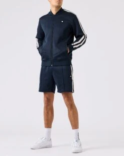 Weekend Offender Usyk Track Shorts Navy -Warm Knit Wear Sales TSTSS301 USYK NAVY 4487