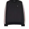 Weekend Offender Gou Taped Neck Track Top Black