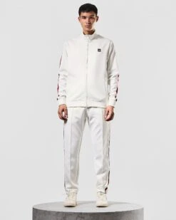 Weekend Offender Djoko Taped Track Pants Winter White 11 Weekend Offender Djoko Taped Track Pants Winter White -Warm Knit Wear Sales TTAW2304 PAWSA WINTER WHITE 1208 MODEL1 4c57c3de 385f 428a 8f5a e2aed6dbdd33