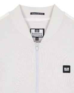 Weekend Offender Usyk Track Top Dove Grey -Warm Knit Wear Sales TTSS23 01 USYK TRACK TOP DOVE GREY 6077