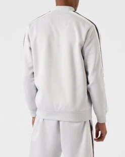 Weekend Offender Usyk Track Top Dove Grey -Warm Knit Wear Sales TTSS2301 USYK TRACK TOP DOVE GREY 4822