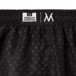 Weekend Offender Violent Money Rashguard And Shorts Set Black -Warm Knit Wear Sales Violent Money Rashset DetailC