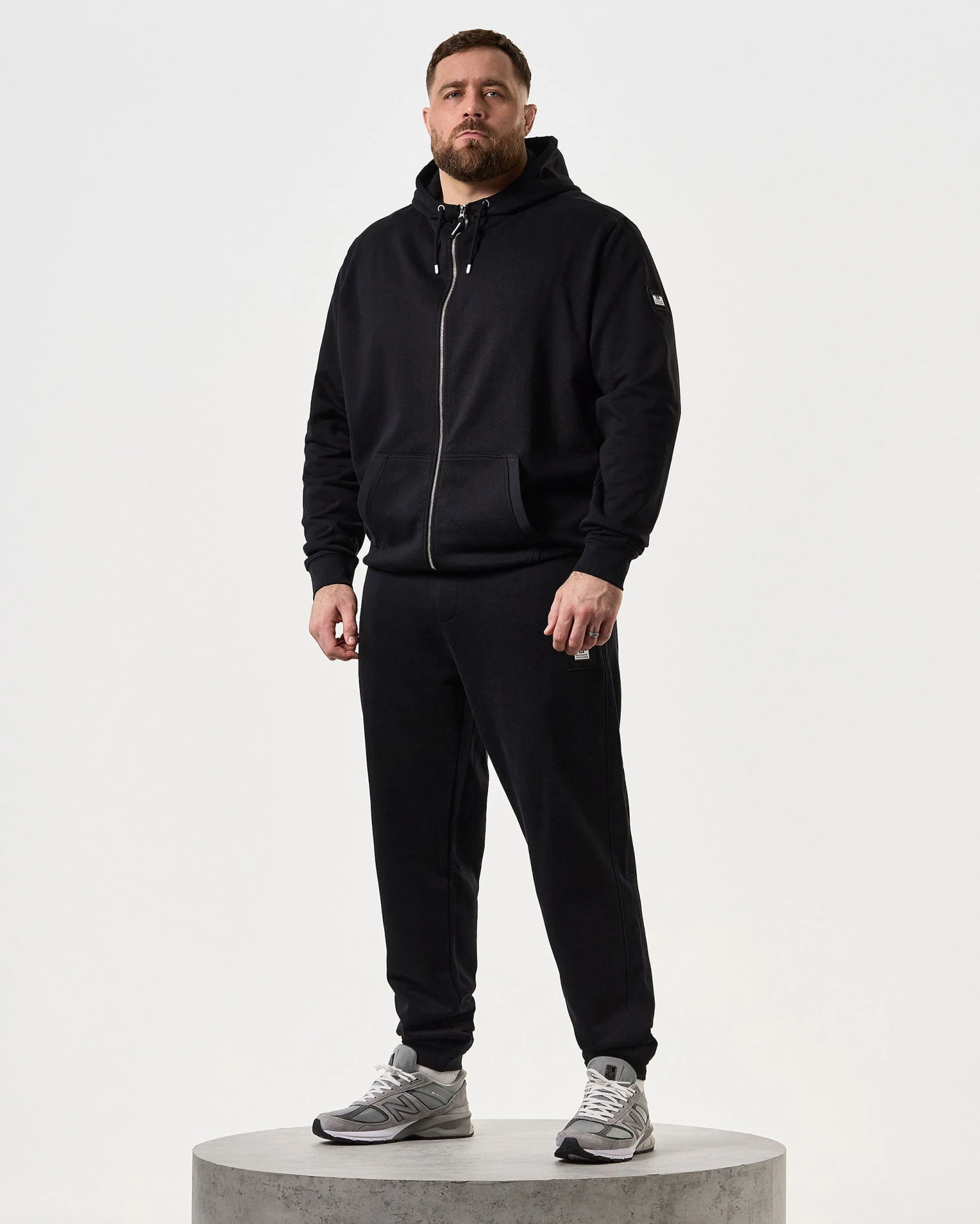 Weekend Offender New York Tracksuit Black - Plus Size 2 Weekend Offender New York Tracksuit Black - Plus Size - Image 2