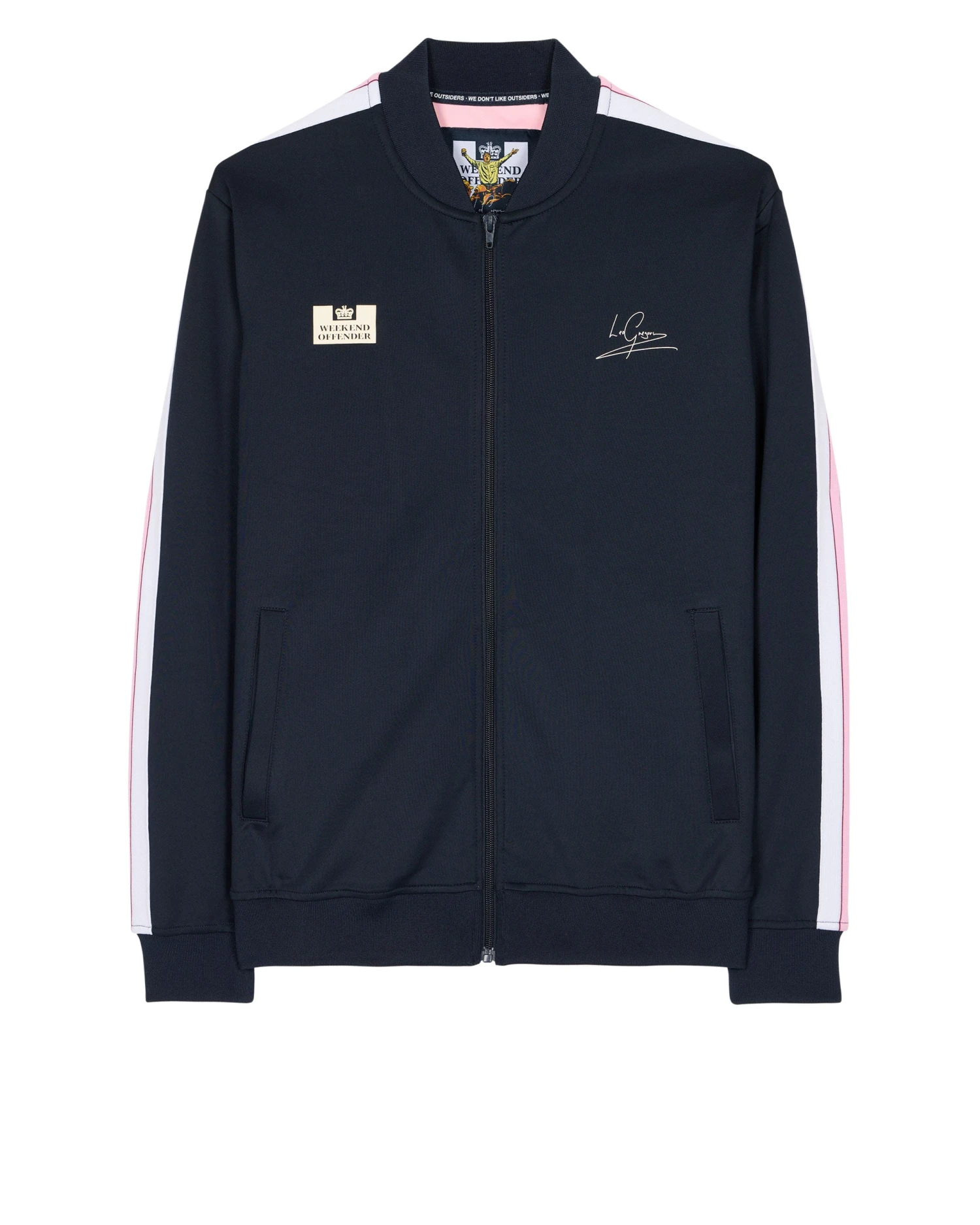 Weekend Offender WO X LG Tracksuit Navy 2 Weekend Offender WO X LG Tracksuit Navy - Image 2