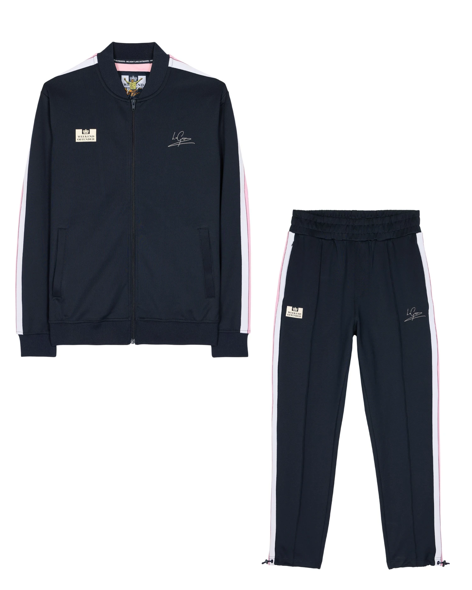 Weekend Offender WO X LG Tracksuit Navy 1 Weekend Offender WO X LG Tracksuit Navy