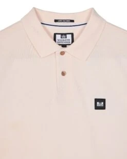Weekend Offender Caneiros Polo Shirt Alabaster -Warm Knit Wear Sales WOPO100 CANEIROS ALABASTER 10554WO