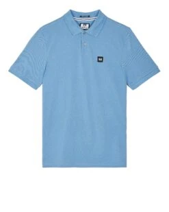 Weekend Offender Caneiros Polo Shirt Coastal Blue