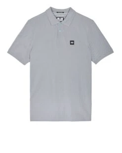 Weekend Offender Caneiros Polo Shirt Smokey Grey