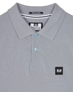 Weekend Offender Caneiros Polo Shirt Smokey Grey -Warm Knit Wear Sales WOPO100 CANEIROS SMOKEY 10565