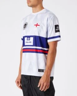 Weekend Offender England Football Shirt White -Warm Knit Wear Sales WORLD CUP ENGLAND MODEL 0506