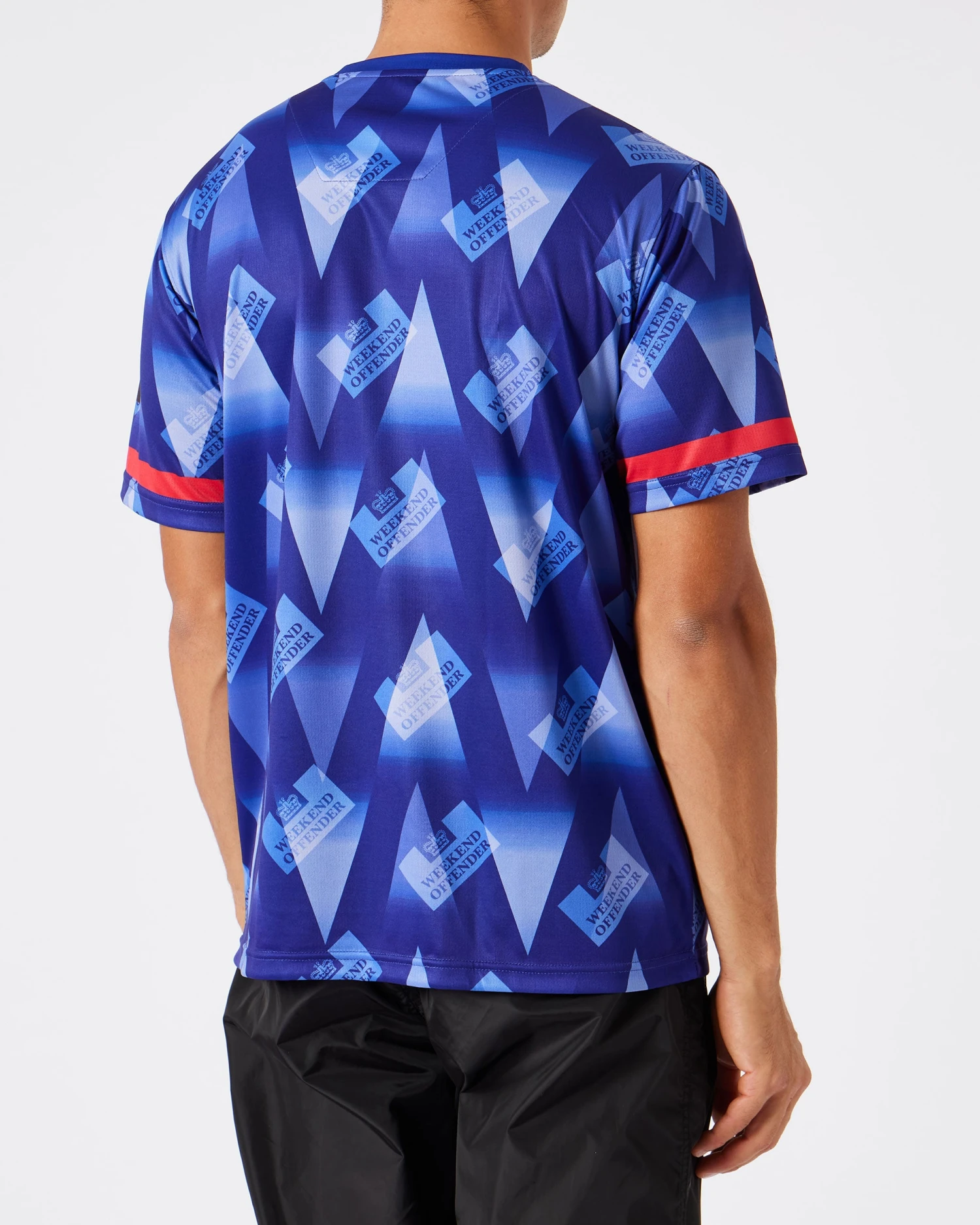 Weekend Offender France Football Shirt Blue 4 Weekend Offender France Football Shirt Blue - Image 4