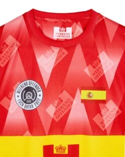 Weekend Offender Spain Football Shirt Red -Warm Knit Wear Sales WORLD CUP SPAIN 9707