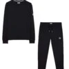 Weekend Offender Tokyo Tracksuit Black - Plus Size