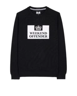 Weekend Offender Penitentiary Classic Sweatshirt Black - Plus Size