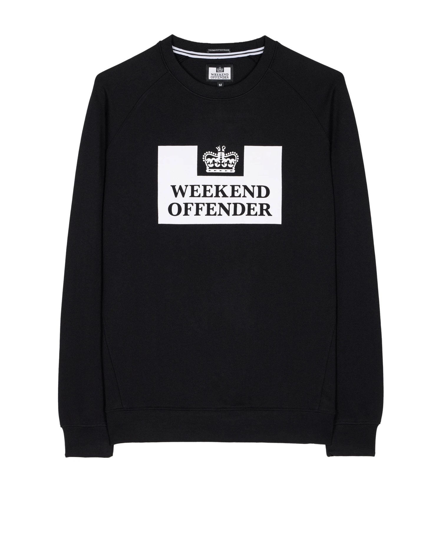 Weekend Offender Penitentiary Classic Sweatshirt Black - Plus Size 1 Weekend Offender Penitentiary Classic Sweatshirt Black - Plus Size