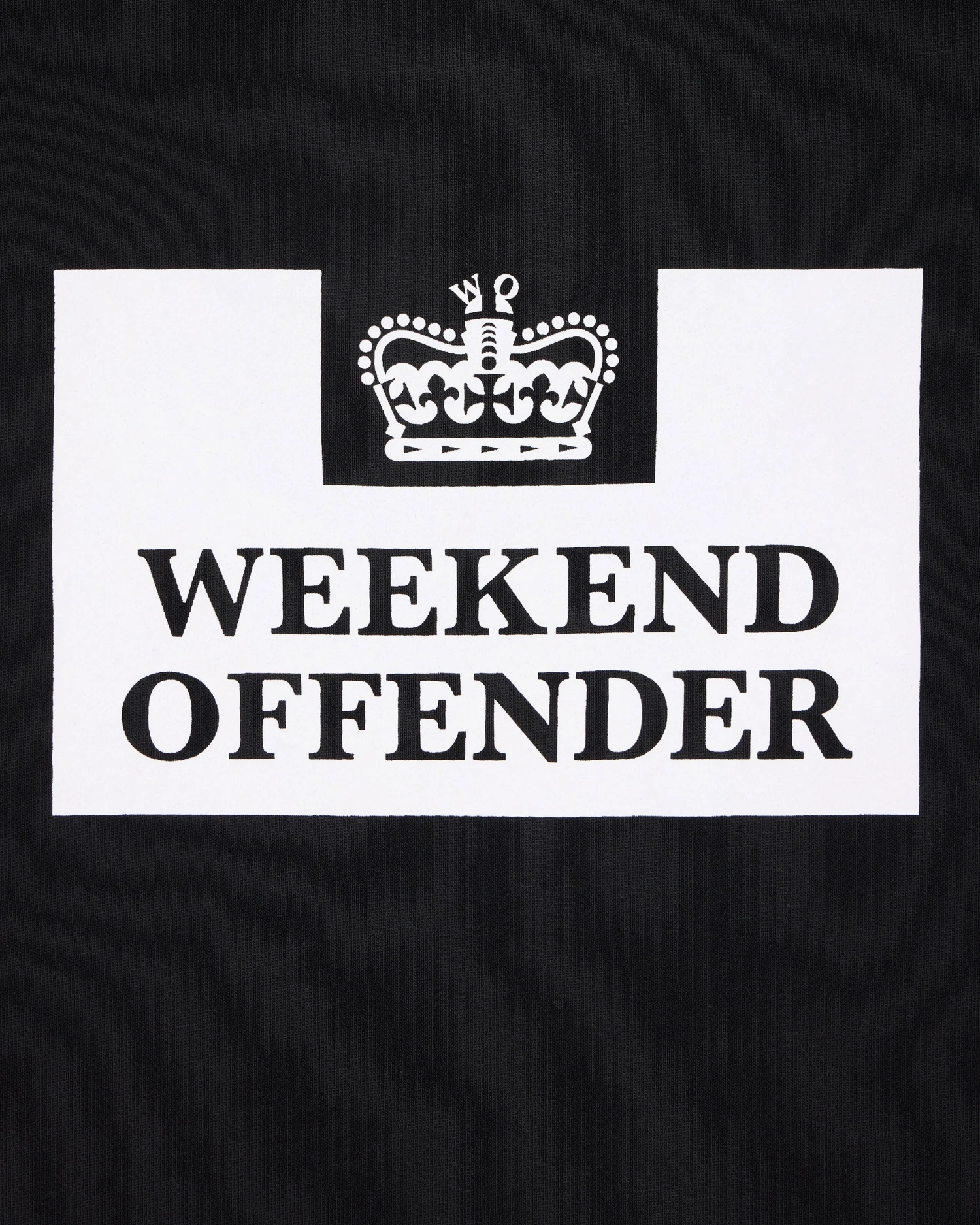 Weekend Offender Penitentiary Classic Sweatshirt Black - Plus Size 5 Weekend Offender Penitentiary Classic Sweatshirt Black - Plus Size - Image 5