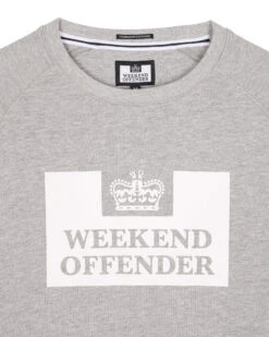 Weekend Offender Penitentiary Classic Sweatshirt Grey Marl - Plus Size -Warm Knit Wear Sales WOSW 370 PENITENTIARY CLASSIC SWEAT GREY MARL 1884 3375ba03 db1a 4911 8080 4d6a8b7c5f3a