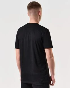 Weekend Offender Prison Classic T-Shirt Black -Warm Knit Wear Sales WOTS100 PRISON BLACK 6073 MODEL