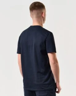 Weekend Offender Prison Classic T-Shirt Navy -Warm Knit Wear Sales WOTS100 PRISON NAVY 6046 MODEL