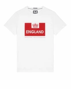 Weekend Offender Country Series England T-Shirt White/Red