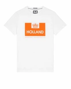 Weekend Offender Country Series Holland T-Shirt White/Orange