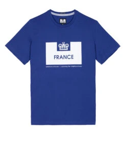 Weekend Offender Country Series France T-Shirt Electric/White