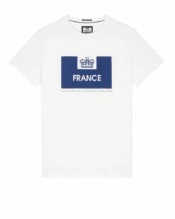 Weekend Offender Country Series France T-Shirt White/Blue