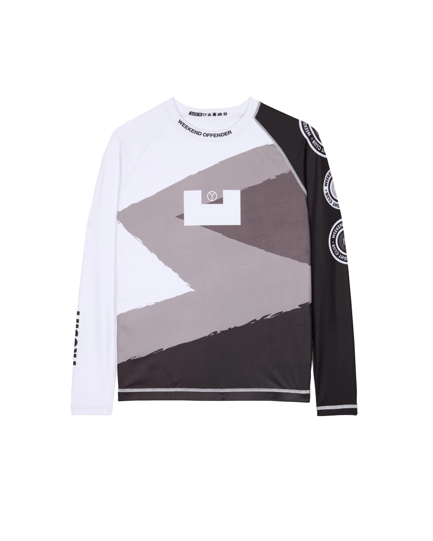 Weekend Offender Kids WO X Yroshy Rashguard And Shorts Set Black 1 Weekend Offender Kids WO X Yroshy Rashguard And Shorts Set Black